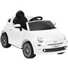 vidaXL Auto Elettrica per Bambini Fiat 500 Macchina Cavalcabile Colori Diversi vidaXL