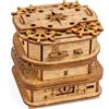 Does not apply Cluebox - Davy Jones Locker - Escape Room Gioco in Legno - Scatola Rompicapo a L