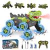 Dinosauro Macchina Telecomandata - 8Wd 2.4Ghz Rc Stunt Car per 4 5 6 7 8 Anni Ra