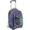 TrAdE Shop Traesio ZAINO SCUOLA RAGAZZI TROLLEY 3IN1 NEW JACK WIDGET CON CARRELLO RIMOVIBILE