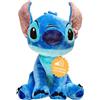 TrAdE Shop Traesio PELUCHE CON MOTIVO STITCH MORBIDO PARLANTE XXL 100CM PUPAZZO SONORO PER BAMBINI