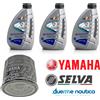 Q8 KIT CAMBIO OLIO E FILTRO ORIGINALE SELVA DORADO/MURENA e YAMAHA F40 E F40 GETL