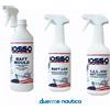 IOSSO KIT DETERGENTE + PROTETTIVO LUCIDANTE + TOGLI MUFFA PER GOMMONI PULIZIA