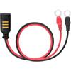 CTEK Connect Eyelet M8, Collegamento per Batterie Difficili da Raggiungere, Occhiello da 8mm, Connessione Resistente, Sicura e Rapida per Caricabatterie, Auto, Moto e Altri Veicoli
