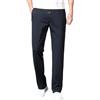 generic Pantaloni da uomo neri elasticizzati, business, casual, larghi, dritti, estivi, casual, traspiranti, solidi, da spiaggia, da bodybuilding, da uomo, Nero , XXL