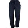 BE BOARD 1 Pezzo Pantalone, Pantalone Lungo Sportivo, Uomo 9116 Caldo Cotone Interlock Disponibile Anche in Taglie Calibrate Blu Taglia XXXL