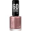 Rimmel London Rimmel 60 Seconds Super Shine Smalto, Smalto asciugatura rapida, Colore vibrante, A lunga tenuta, 8 ml, 510 Euphoria (Malva Chiaro)