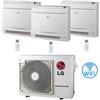 Lg Climatizzatore Condizionatore LG Console WIFI R32 Trial Split Standard Inverter 12000 + 12000 + 12000 BTU con U.E. MU4R25 NOVITÁ Classe A++/A+