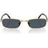 Prada Occhiali da Sole PRB54S 5AK70B Oro/Grigio Scuro Unisex 54/20/145