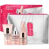 Clinique Moisture Surge Set Replenishing Hydrator 50ml + Face Spray 30ml + Lip Hydro-Plump Treatment 7ml + Bag