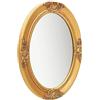 Generico Specchio da Parete Stile Barocco 50x70 cm Oro,Oro,4.1kg,320353