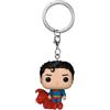 Funko Pop! Keychain: DC New Classics - Superman - DC Comics- Mini Figura in Vinile da Collezione Novità Portachiavi - Riempitivi per Calze - Idea Regalo - Merchandising Ufficiale - Minifigure