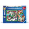 Ravensburger - Puzzle Bambini 5 Anni 3x49 Pezzi, Toy Story 5- Puzzle 5 Anni, Collezione Disney, Include 3 Puzzle 49 Pezzi, Giochi Educativi, Idee Regalo