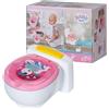 BABY born Toilette - Effetti Sonori - per Mani Piccole - Cacca Brillante Color Arcobaleno - 43cm - Età: 3+