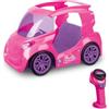 Mondo Motors - Mattel Barbie City Car 2.4 Ghz - Auto radiocomandata 2 posti - dettagli realistici - colore fucsia - 63698