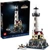 LEGO Ideas 21335 Faro Motorizzato Modellino Kit di Costruzione per Adulti, Completo di Luci Rotanti, Caratteristico Cottage e una Grotta Misteriosa, Idea Regalo Creativa