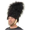 Bristol Novelty BH555 - Costume da casco, con cappello da orso, 1 pezzo, nero, taglia unica, adulto, uomo