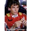 Fotografia A4 - Ayrton Senna Ritratto Inizio Carrière Toleman/Lotus - Rif :011