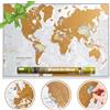 Mappa Del Mondo Da Grattare E Idee Regalo - Extra Large - 84 X 59 Cm - - Da Più