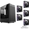 POWER TRAIN Custodia Da Gioco per PC Power Train Flying Custodia per E-Sport MATX USB3.0 Sup