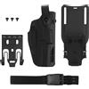 NONE Fondina per Pistola Tattica P320 Con Sistema a Sgancio Rapido QLS Adattatore per