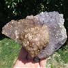 Minerali *** PARTICOLARISSIMA DRUSA di AMETISTA con QUARZO Brasile
