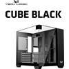 yeah magic Case MATX Yeah Magic Cube Di Alta Gamma Con Tre Lati in Vetro, Vista Panoramica,