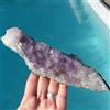Minerali *** DRUSA di AMETISTA VIOLA GROSSI CRISTALLI Brasile