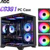 yeah magic Custodia per PC AOC CG391 Custodia per Desktop Da Gioco MATX Supporta Il Raffred