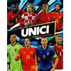 ALBUM COMPLETO UNICI PANINI-ALBUM (MARCHIO EUROESSE)+96 FIGURINE DA ATTACCARE