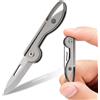 KK05 Mini Coltello Tascabile in Titanio per L'Uso Quotidiano - Lama Pieghevole A