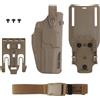 NONE Fondina per Pistola Tattica P320 Con Sistema a Sgancio Rapido QLS Adattatore per
