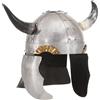 Elmo da Cavaliere Medievale Romano LARP in Acciaio e Rame Armatura vidaXL