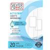 Silver Cross Actistrip Cerotti Impermeabili 20 Pezzi Medi 7x2 Cm Garza Con Disinfettante
