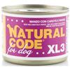 Natural Code XL per Cane da 185 g Gusto 3 - Manzo Carote e Patate