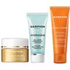 DARPHIN DIV. ESTEE LAUDER DARPHIN PARIS LES ESSENTIELS ANTIAGING PROTECTION CON ECLAT SUBLIME RADIANTE BOOSTING CAPSULES + HYDRASKIN ALL DAY SKIN HYDRATING CREAM GEL + SOLEIL PLAISIR SUN PROTECTIVE CREAM