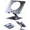 ACEDAYS Supporto per tablet con base rotante a 360°, supporto pieghevole e regolabile per tablet, per scrivania, casa, ufficio, compatibile con iPad Pro Air Mini e altri, adatto per dispositivo di