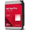 WD HD WD SATA3 20TB 3.5" RED PRO INTELLIPOWER 512mb cache 7200RPM 24x7 - NAS HARD DRIVE - WD202KFGX WD202KFGX WD - WD202KFGX