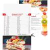 Calendario Dolci trimestrale 12 fogli personalizzabile 28,8 x 47 cm personalizzate o neutre