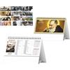 Calendario da tavolo personalizzato Padre Pio 19 x 14,5 cm personalizzate o neutre