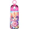 SJ GANG STYLE JAM GANG Borraccia termica, Multicolore, 500 ml, Acciaio Inox, Bpa free, Tenuta stagna, Mantenimento temperatura caldo 12h reddo 24h, Riutilizzabile, Bambina, Ragazza, Scuola, Sport