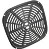 Drhomeam 22,5 x 22,5 cm, piastra di ricambio per friggitrice ad aria, antiaderente, resistente al calore, quadrata, accessori per friggitrice ad aria, accessori per elettrodomestici da cucina (1 pezzo