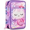 SEVEN ASTUCCIO 3 ZIP 3D SJ GANG GLOWCAT 30C2026003E2