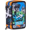 SEVEN ASTUCCIO 3 ZIP SJ GANG SJ EVER HIGH FLAMES 30C202626899
