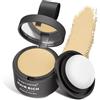 LOPHE Polvere Capelli, Polvere per Attaccatura dei Capelli Hair Line Powder Unisex, Hairline Shadow per Coprire L'attaccatura, Riempire Capelli Diradati, Impermeabile e Anti-Sudore(Giallo Dorato）