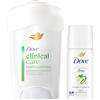 Dove Dove Clinical Protection Antiperspirant And Deodorant Solid Cool Essentials, cool essentials 1.7 Oz by Dove