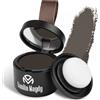 LOPHE Polvere Capelli, Polvere per Attaccatura dei Capelli Hair Line Powder Unisex, Hairline Shadow per Coprire L'attaccatura, Riempire Capelli Diradati, Impermeabile e Anti-Sudore(Grigio Marrone)