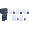 Vikye Lettore di Scrittura RFID, Copiatrice Portatile 125 Khz, Duplicatore di Carte di prossimità RFID con 5 Portachiavi T5577 e 5 Carte T5577
