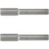 Create idea 2Pcs Barre filettate a doppia estremità, da M8x35 a M10x20, 55 mm, in acciaio inox 304, adattatori filettati per pali di sisal e pali antigraffio