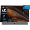 Metz Smart TV Portatile 24" FHD LED Google TV HDR10 Classe E Grigio 24MPE7000Z METZ